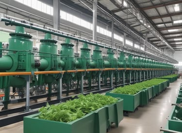 A team of engineers discussing a project plan.