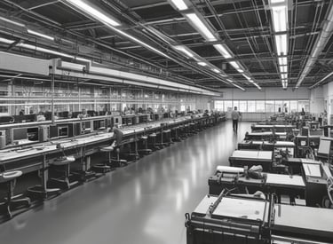 A group of professionals collaborating on a project.