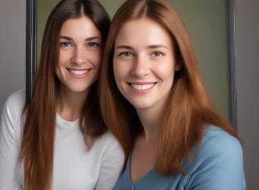 An elegant wedding scene with floral decorations.