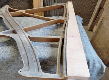 Restauration piano Lyon-Artisan Facteur de Pianos Lyon- Nouveau sommier Piano à queue