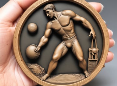 A selection of fitness accessories laid out on a gym mat.