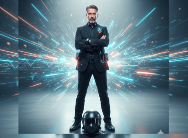 piloto dando velocidad