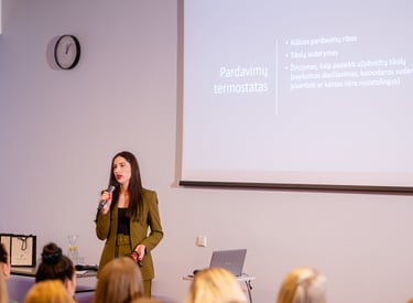 Instruktorės vedamos konferencijos