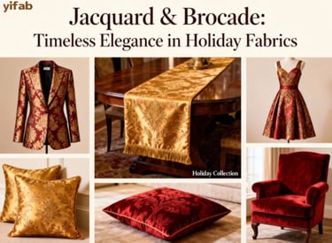 Jacquard & Brocade: Timeless Elegance in Holiday Fabrics