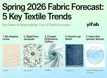  Spring 2026 Fabric Forecast: 5 Key Textile Trends