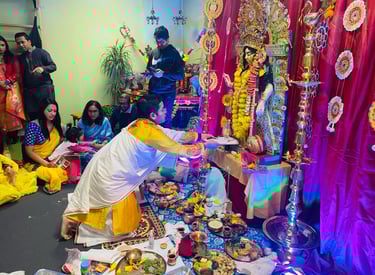 Arpan's Saraswati Puja celebrations in 2024, Hannover