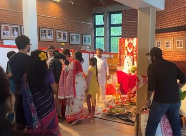 Arpan's 1st Durga Puja celebration in 2023, Hannover