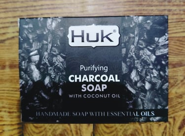 a soap bar with a label on it