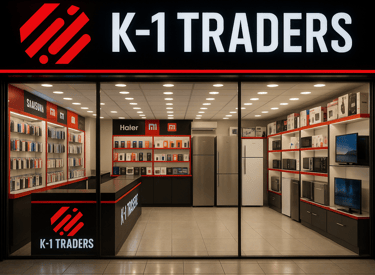 Buy Mobiles, Electronics & Appliances on Installments – K-1 Traders Pakistan