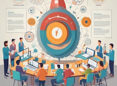 A professional training session in progress, showcasing engaged participants.