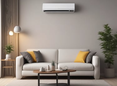 A large-scale cooling system in an outdoor setting.