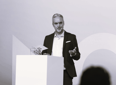 Keynote Speaker Jannes Weide (Copyright Foto: Thomas Fedra)
