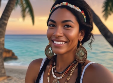 Influencers from the Pacific region engaging with their audience online.