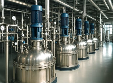 Stainless steel reactors and storage tanks | Equipodia
