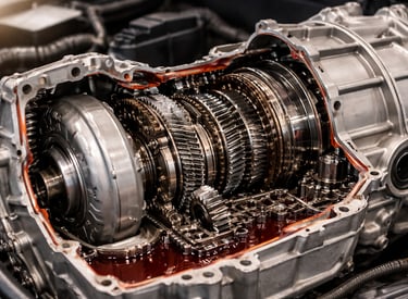 carro automático usado com detalhe interno do câmbio mostrando possíveis problemas na transmissão