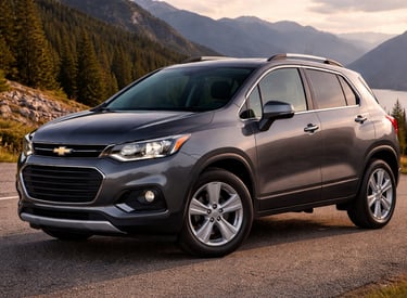 carro-grande-e-barato-chevrolet-tracker-cinza-estrada