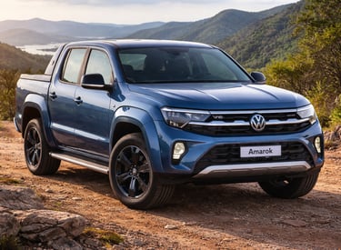 Volkswagen Amarok 2026 nova geração em cenário off-road montanhoso