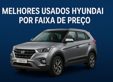 Hyundai Creta cinza usado, destaque para melhores modelos por faixa de preço