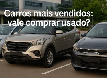 Carros mais vendidos: quais valem a compra usados