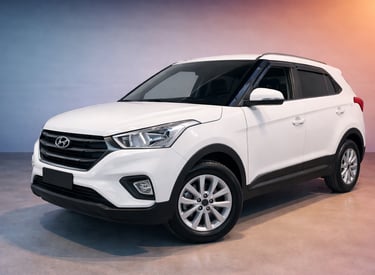 Creta 2022 automático branco SUV usado por cerca de 89 mil