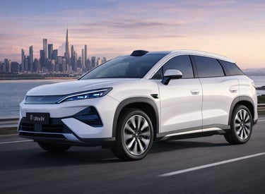 Novo SUV elétrico da BYD com 710 km de autonomia e carga em 5 minutos