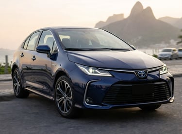 Toyota Corolla Hybrid 2026 econômico com baixo consumo de combustível na cidade