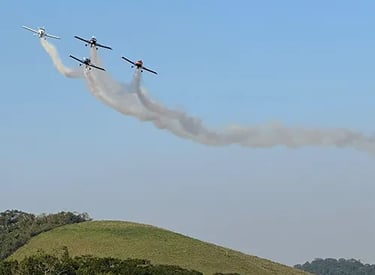voo da esquadrila CÉO - 2