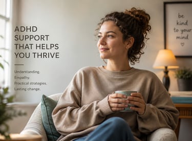 ADHD counselling and emotional wellbeing support