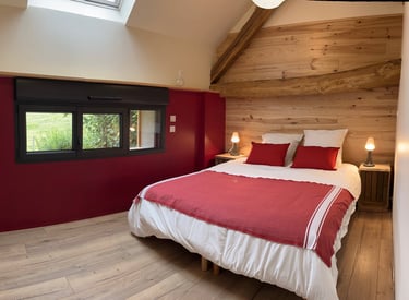 Escale 1695, chambre piste Rouge lit double