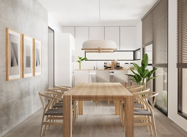 Interior Wood minimalistic luxury design