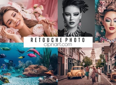 Retouche Photo Photoshop Images Adobe Montage