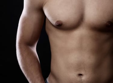 Gynecomastia is enlargement of one or both breasts in men.