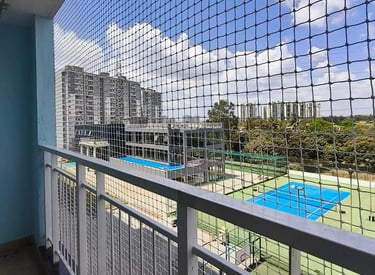 best monkey nets installation in bangalore for child safety