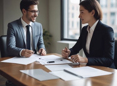 An image illustrating a smooth logistics operation with trucks and shipping containers.