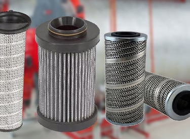 filter oli element dengan design yang berbeda