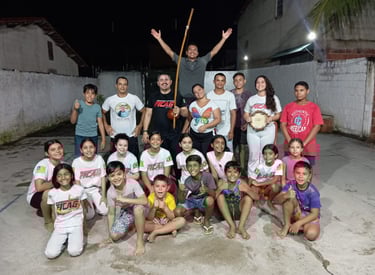 Projeto de capoeira ficag Esperança Capoeira