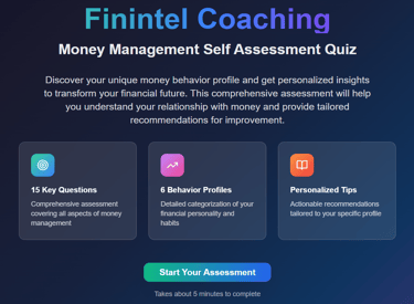 a website page with a few questions to ask if you want to do a quiz