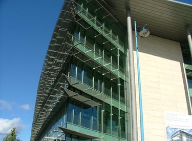 West Quay Southampton. The stunning Carnival UK building.