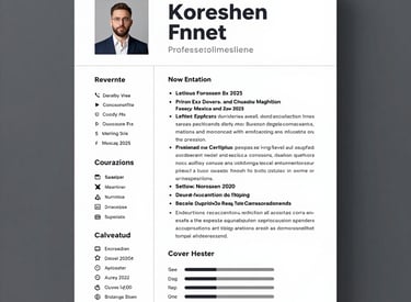 A sample cover letter highlighting key achievements.