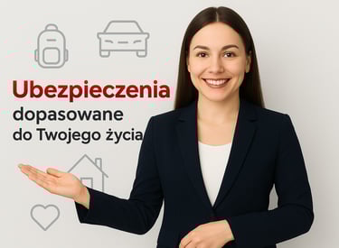 Konsultantka ubezpieczeniowa prezentująca ofertę Polskiego Doradztwa Ubezpieczeniowego ubezpieczen