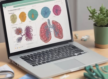 An online language lesson in progress.