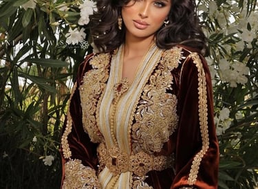 caftan artisanal marocain - collection caftan marocain - boutique caftan marocain