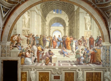 The School of Athens by Raphael