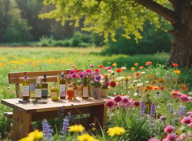 Remedes Naturels comme Fleurs de Bach, Huiles Essentielles, Gemmotherapie, Naturopathie