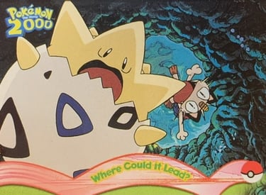 2 Where Could it Lead Topps Pokémon The Movie 2000