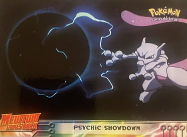 33 Psychic Showdown Topps Pokémon The First Movie