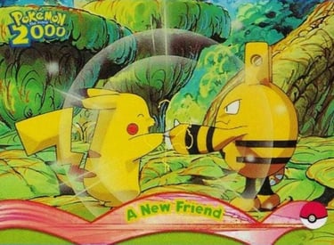 5 A New Friend Topps Pokémon The Movie 2000
