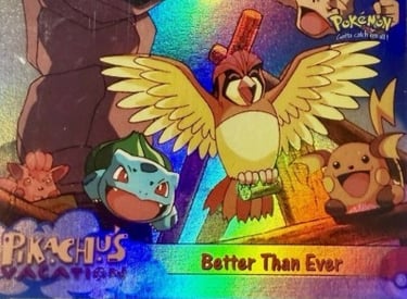 56 Better Than Ever Topps Pokémon The First Movie rainbow foil
