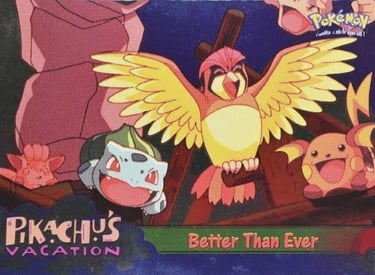 56 Better Than Ever Topps Pokémon The First Movie silver foil