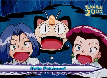 56 Hello Pokémon! Topps Pokémon The Movie 2000